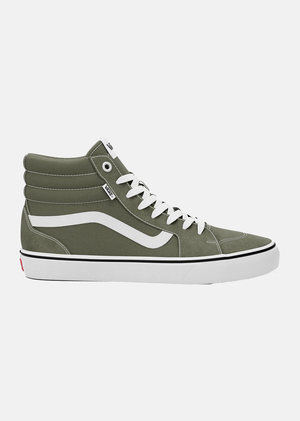 Mn Filmore Hi, Suede/Canvas Grape Leaf/White, 42,5