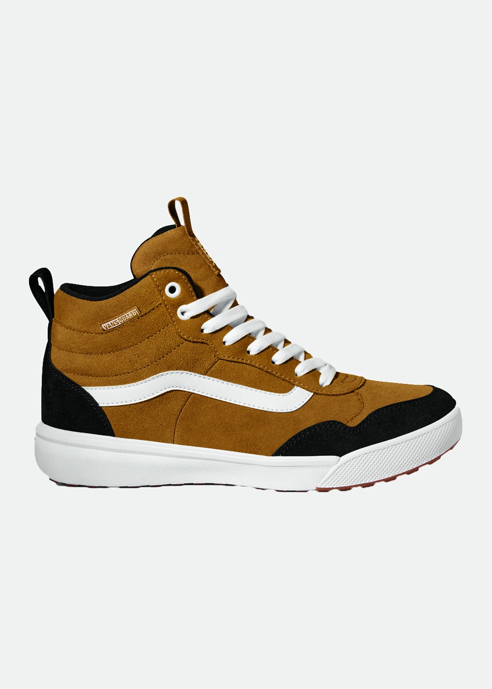 Mn Range Exp Hi Vansguard, Suede Golden Brown/White, 40,5