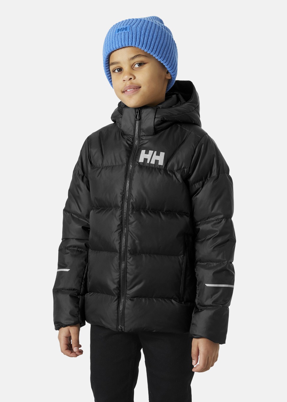 Jr Isfjord Down Jacket 2.0, 990 Black, 16,  Vinterjackor