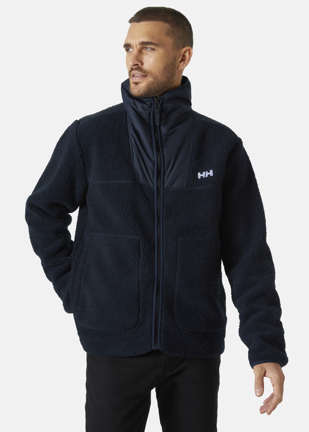 Explorer Pile Jacket, 597 Navy, Xl,  Tröjor