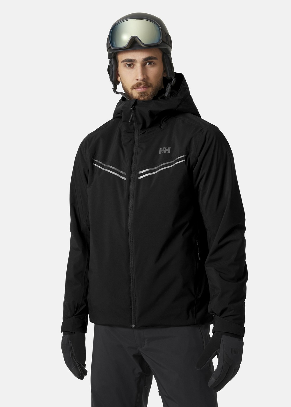 Alpine Insulated Jacket, 990 Black, 2xl,  Skidjackor