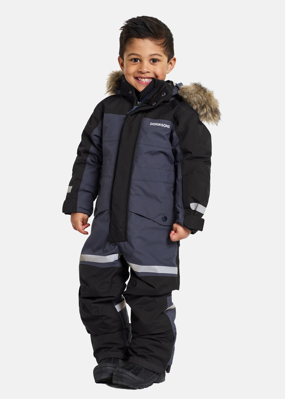 Bjärven Kds Cover 2, Navy, 80,  Vinteroveraller