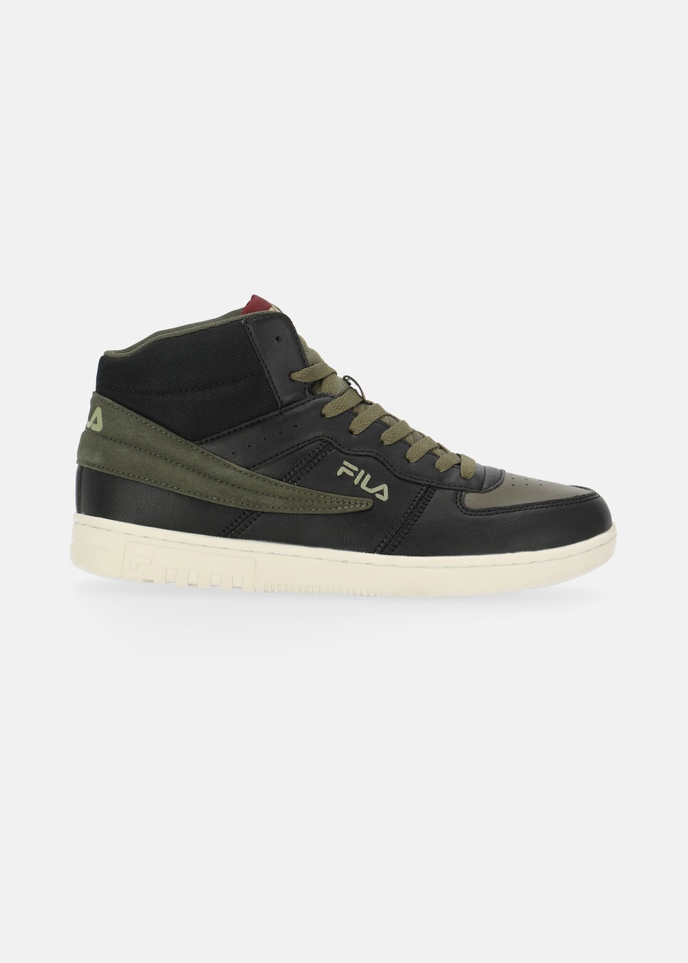 Noclaf Mid, Black-Olive Night, 44,  Sneakers