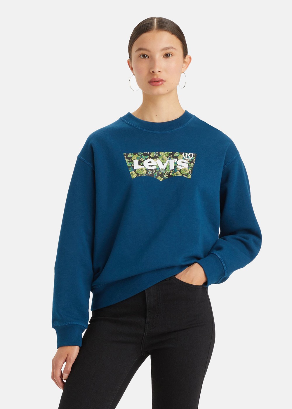 Graphic Standard Crew, Kinsley Fl, S,  Sweatshirts