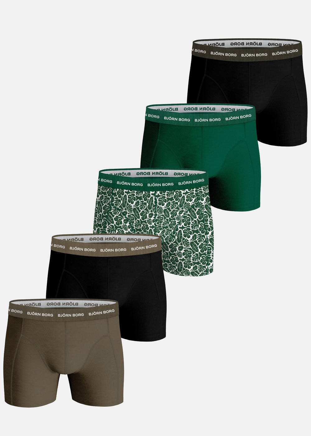 Cotton Stretch Boxer 5p, Multipack 3, S,  Kalsonger