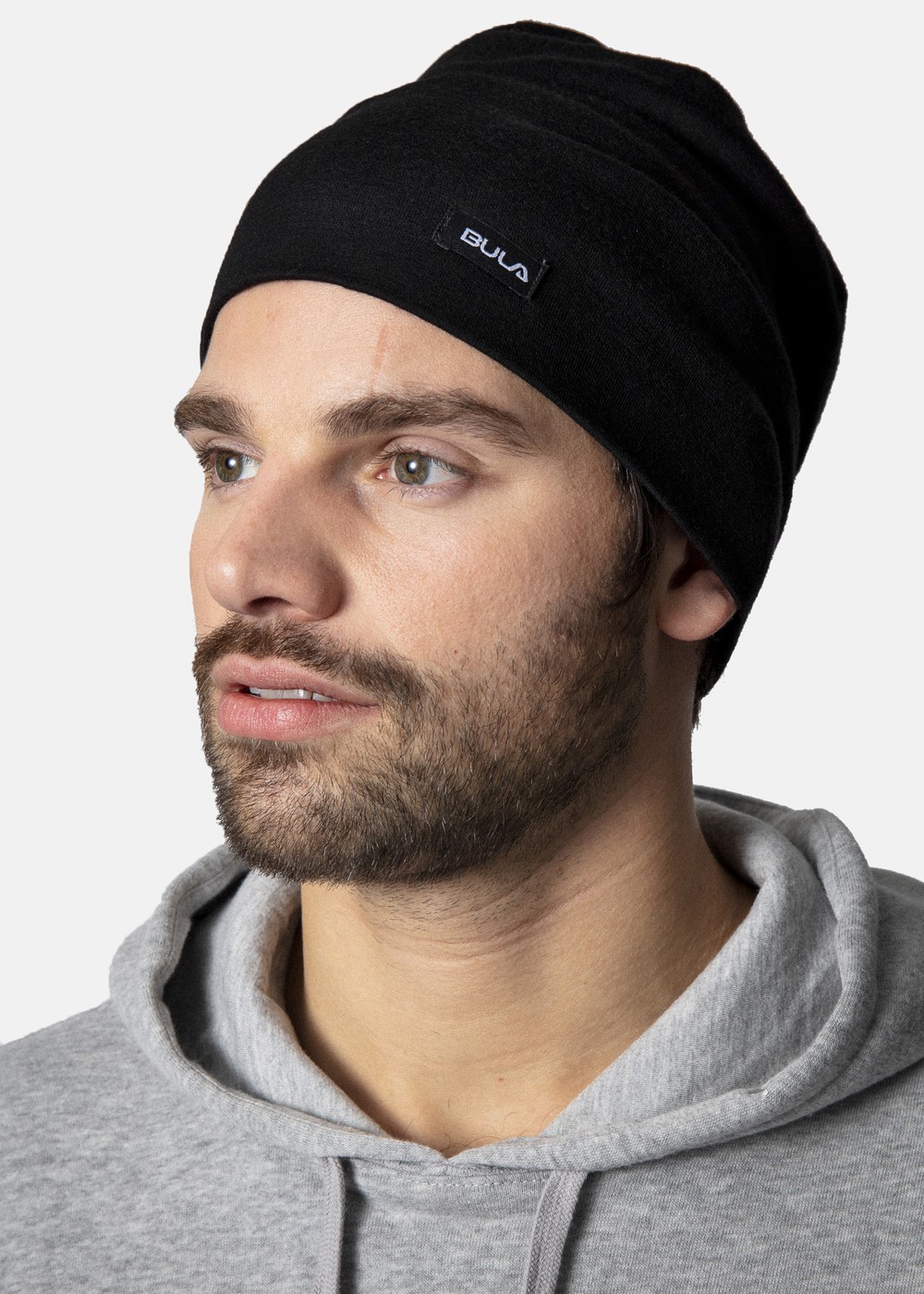 Bula Camo Printed Wool Beanie, lue unisex BLACK