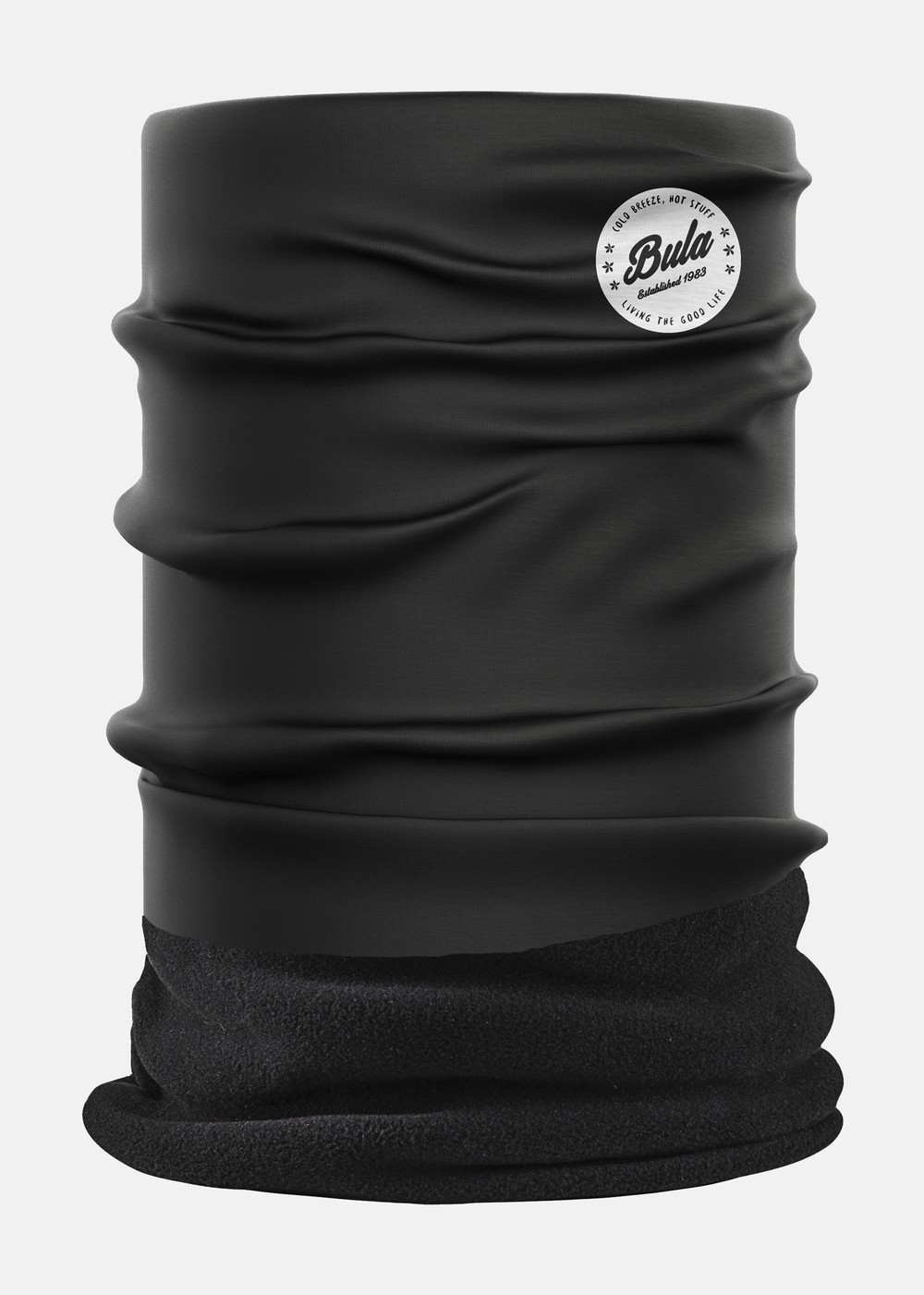 Vector Fleece Edge Tube, Black, Onesize,  Träningstillbehör