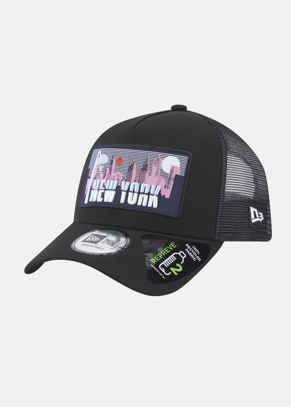 License Plate Trucker Newera, Blkpnk, Onesize,  Hattar