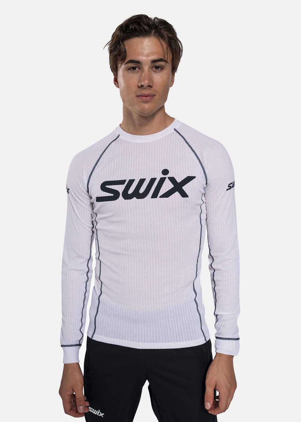 Racex Classic Long Sleeve M, Bright White/ Dark Navy, 2xl,  Funktionsunderställ
