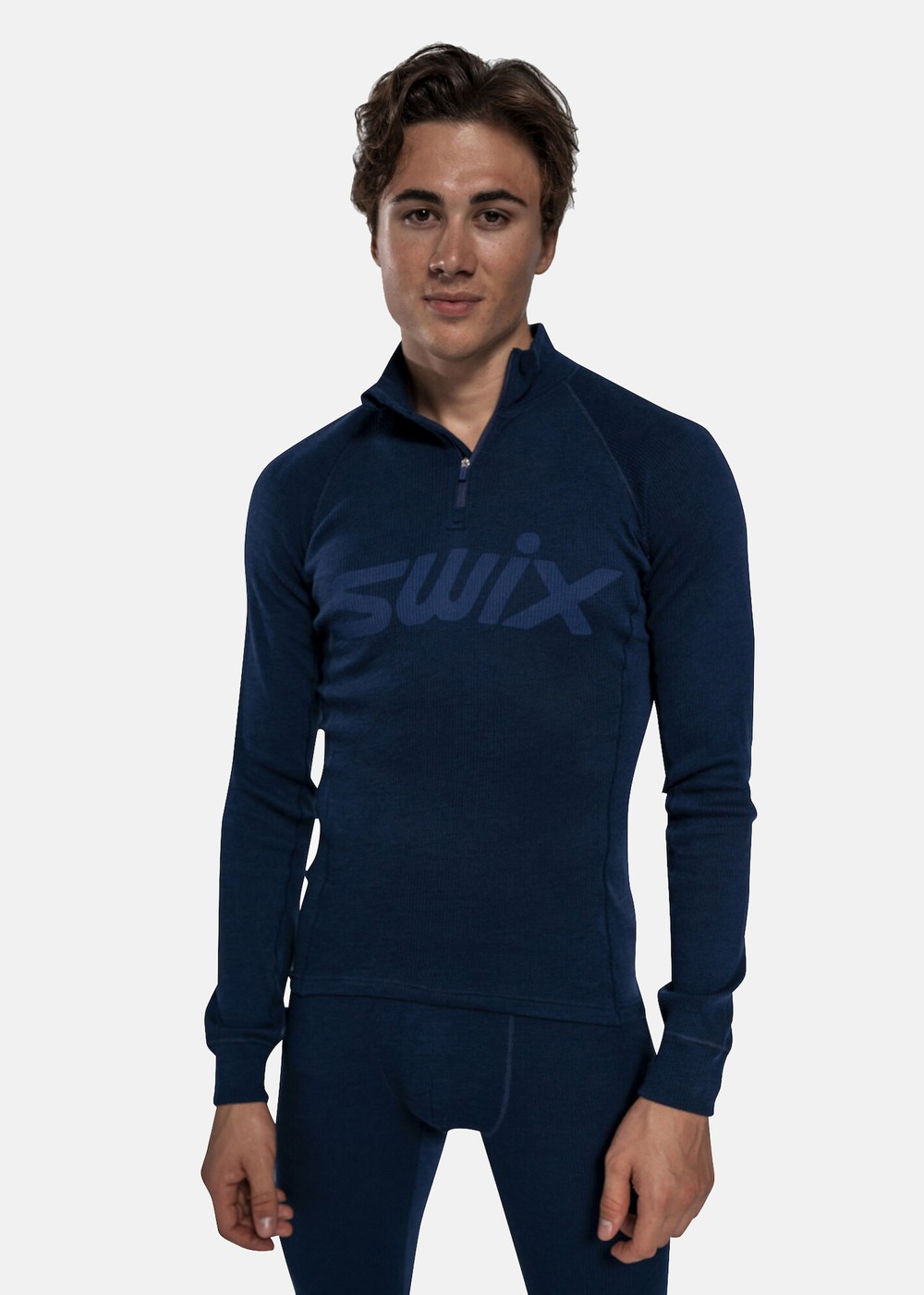 Racex Merino Half Zip M, Dark Navy, Xl,  Ullunderställ