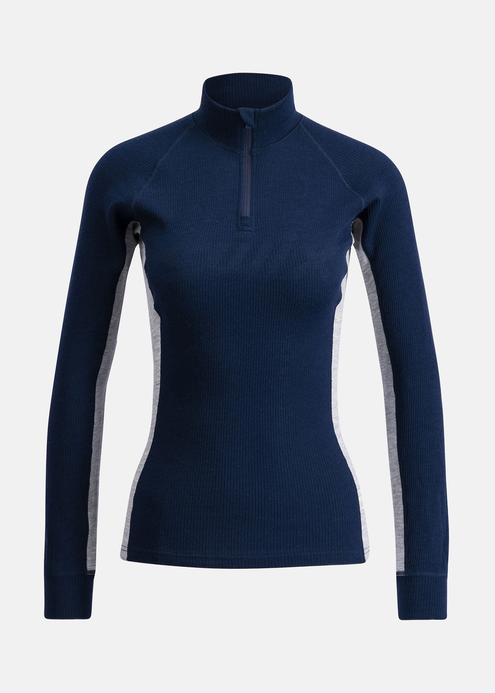 Racex Merino Half Zip W, Dark Navy/ Light Grey Melange, Xs,  Ullunderställ