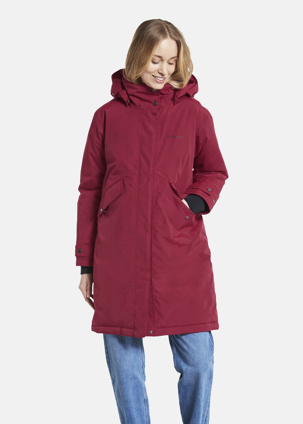Josefine Wns Parka Ruby Red 40  Vårjackor