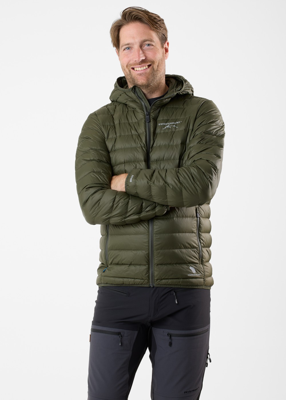 Himalaya Hood Down Jacket, Olive, L,  Vårjackor Himalaya Hood Down Jacket, Olive, L,  Vårjackor