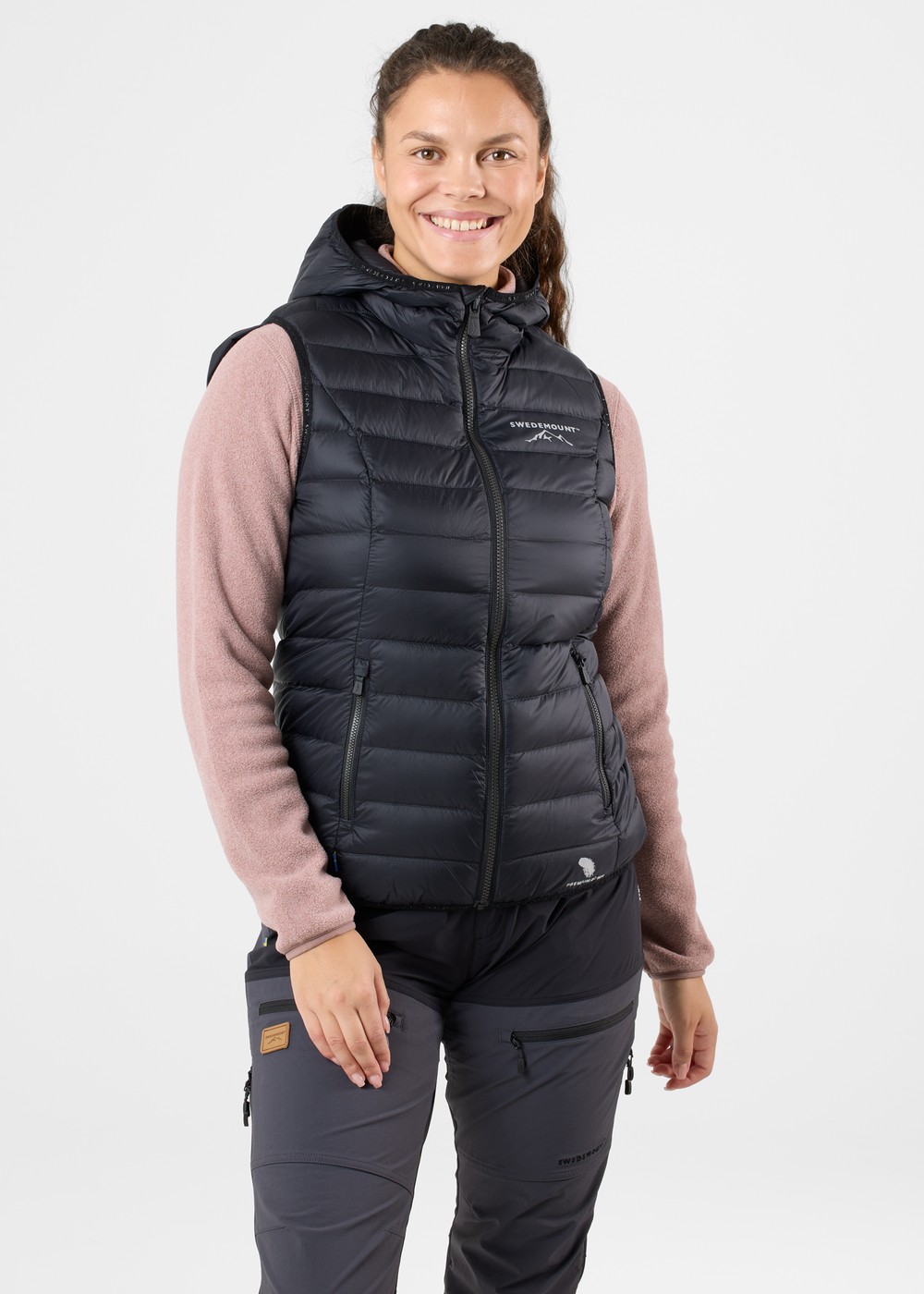 Himalaya Down Vest W, Black, 42,  Västar