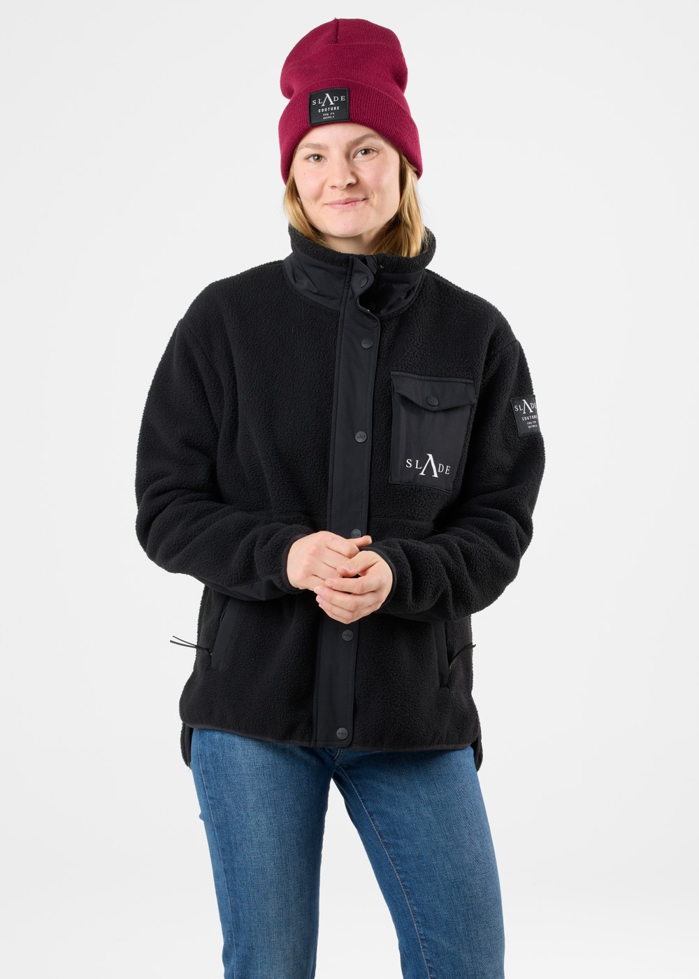 Colorado Pile Jacket W, Black/Black, 42,  Fleecetröjor