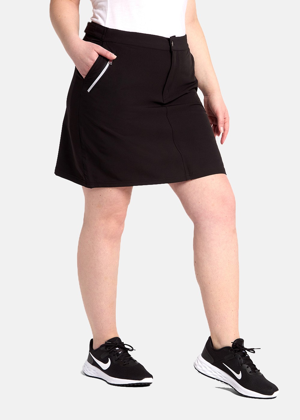 Hollie Reco Skort, Black, 36,  Kjolar