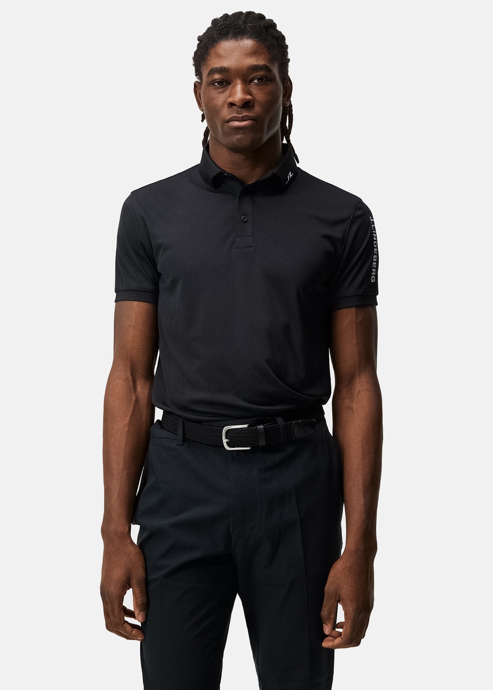 Tour Tech Reg Fit Golf Polo, Black, Xl,  Funktionspikéer