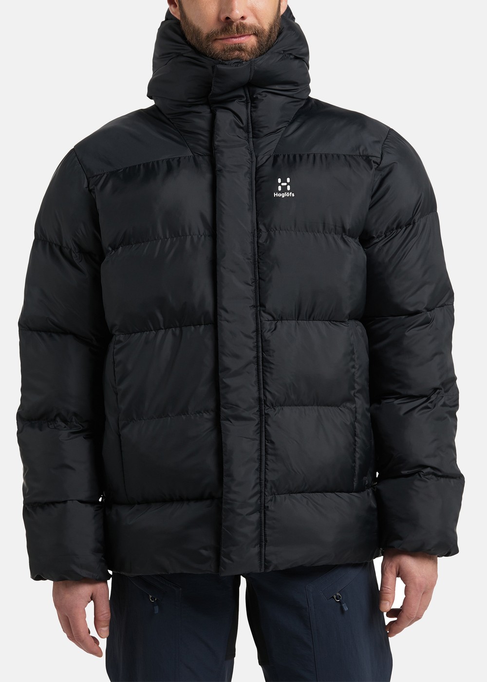 Puffy Mimic Hood Men, True Black, L,  Vinterjackor Puffy Mimic Hood Men, True Black, L,  Vinterjackor