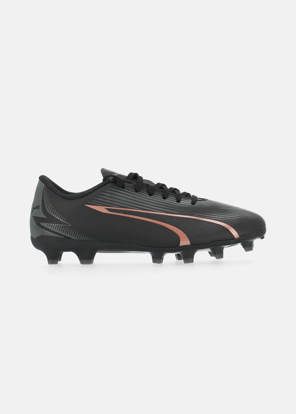 Ultra Play Fg/Ag Jr, Puma Black-Copper Rose, 38,5