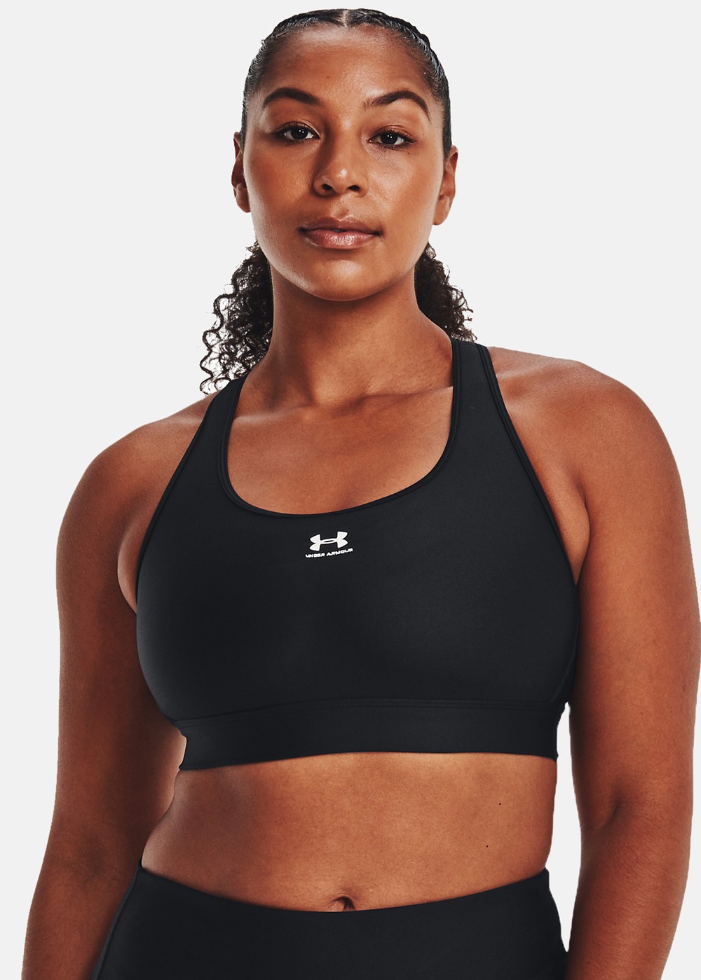 Ua Heatgear Mid Padless, Black, M,  Sport-Bh Ua Heatgear Mid Padless, Black, M,  Sport-Bh