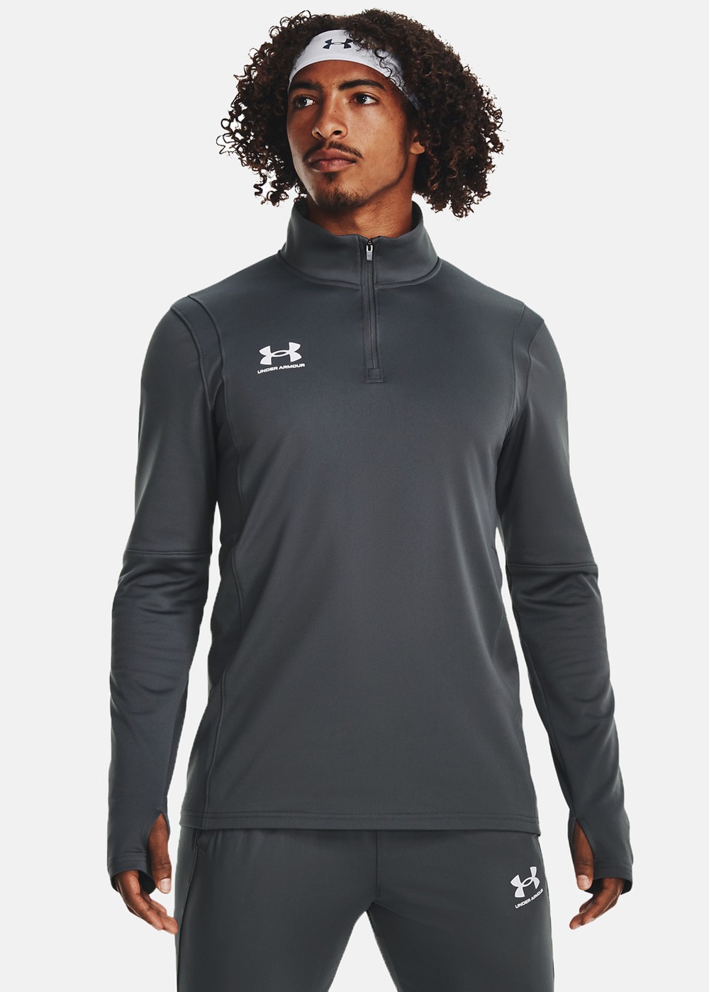 Ua M's Ch. Midlayer, Gray, Xl,  Träningströjor