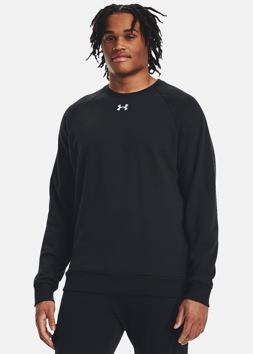 Ua Rival Fleece Crew, Black, S,  Sweatshirts Ua Rival Fleece Crew, Black, S,  Sweatshirts