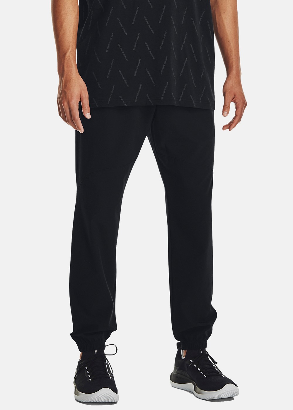 Ua Stretch Woven Joggers, Black, Xl,  Sweatpants