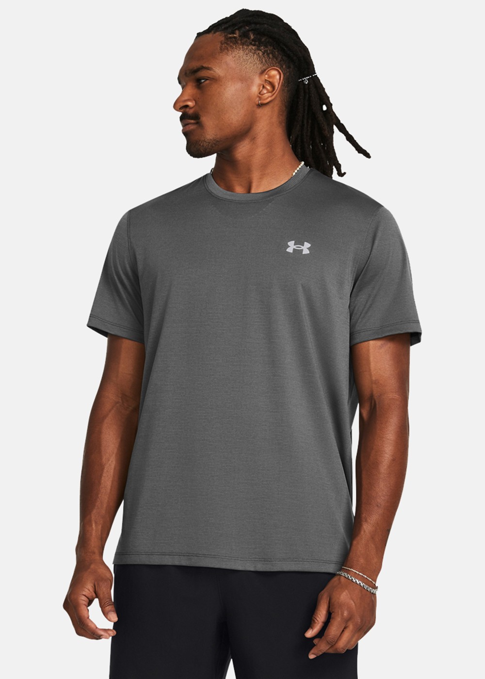 Ua Launch Shortsleeve, Gray, S,  Löpar T-Shirts Ua Launch Shortsleeve, Gray, S,  Löpar T-Shirts