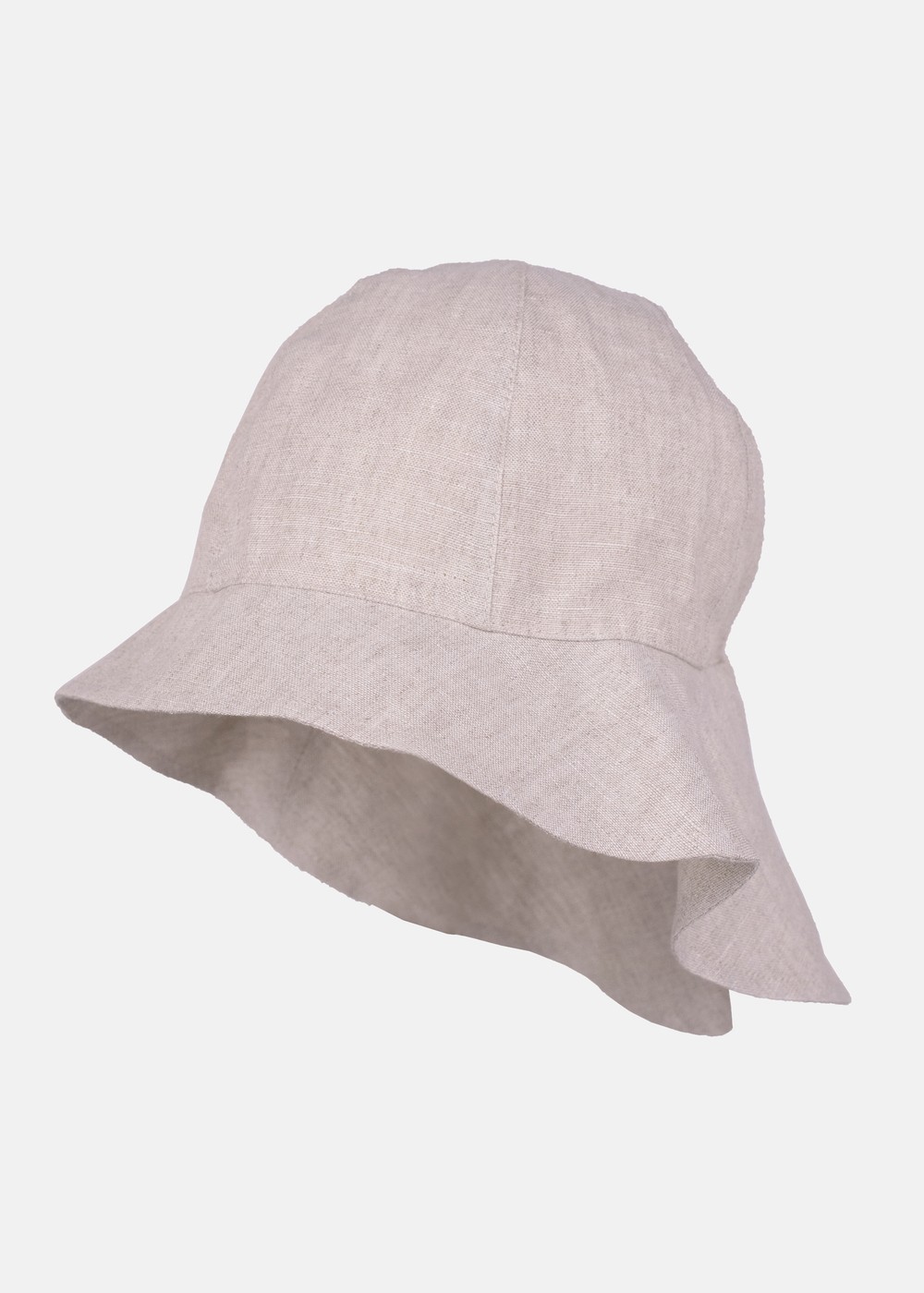 Florence Linen Hat, Beige, 52-54,  Badkläder