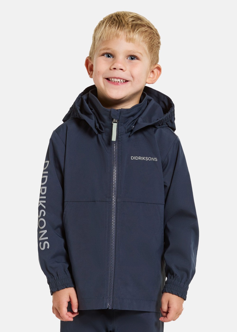 Hallon Kids Jkt, Navy, 100,  Vårjackor Hallon Kids Jkt, Navy, 100,  Vårjackor