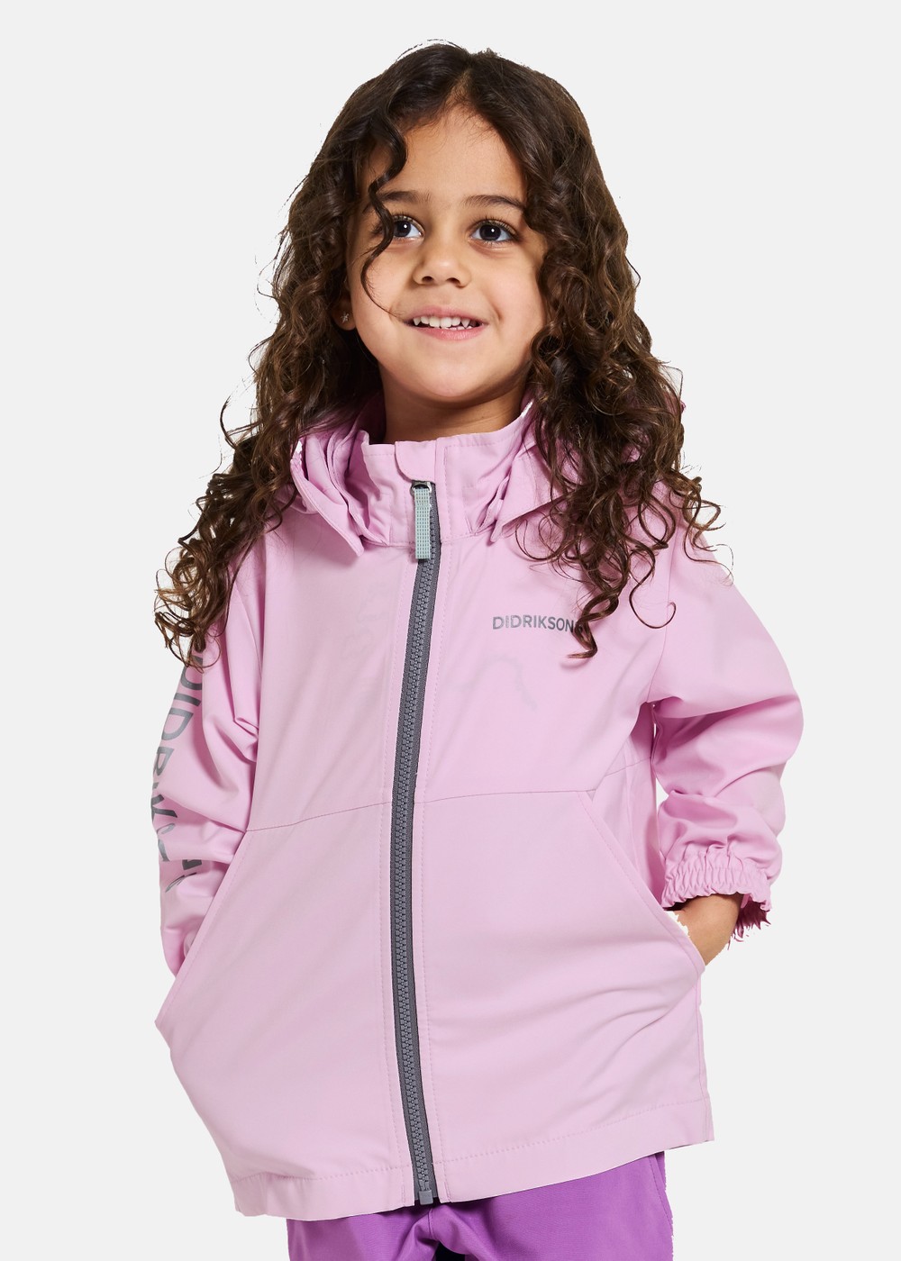 Hallon Kids Jkt, Orchid Pink, 90,  Vårjackor