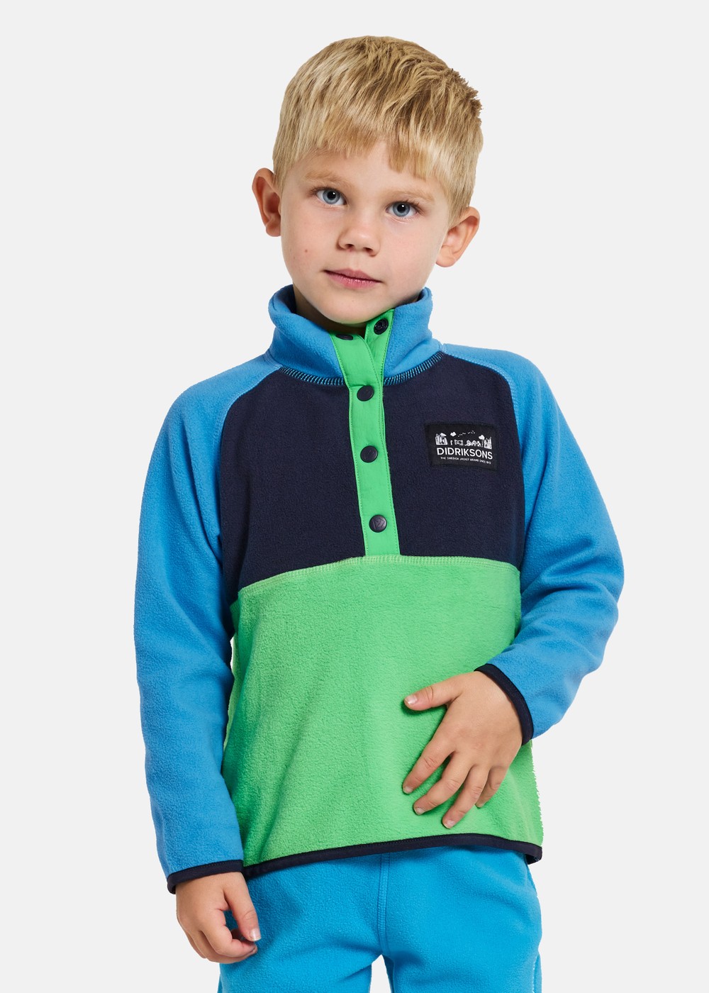 Monte Kids Half Bu 3, Frog Green, 130,  Tröjor Monte Kids Half Bu 3, Frog Green, 130,  Tröjor