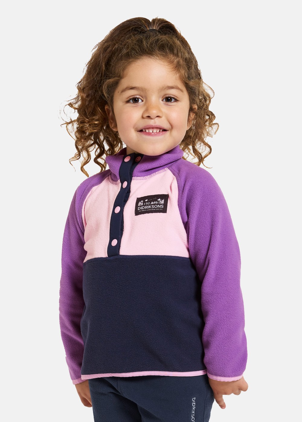 Monte Kids Half Bu 3, Tulip Purple, 130,  Tröjor