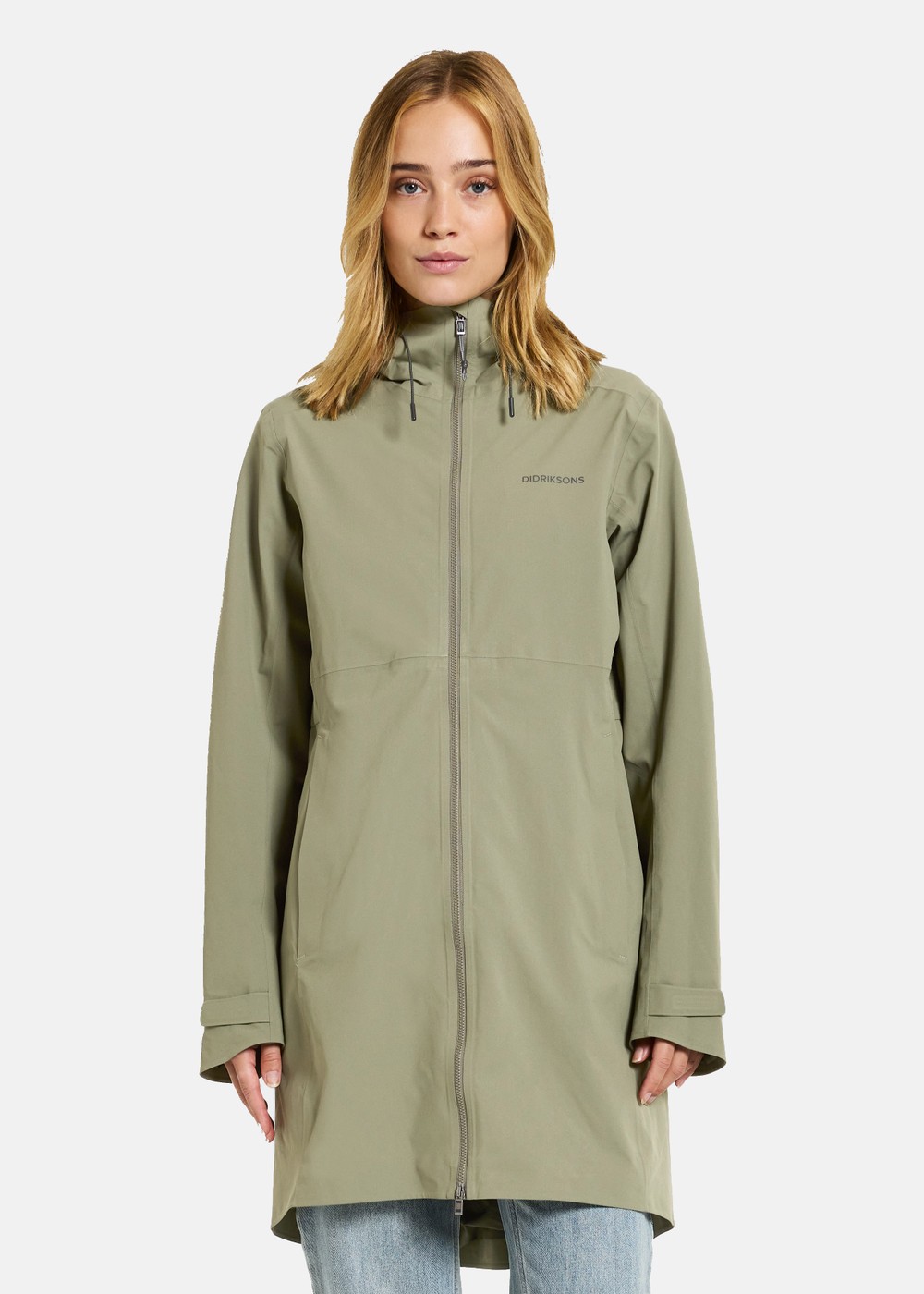 Bea Wns Parka 6, Dusty Olive, 46,  Vårjackor