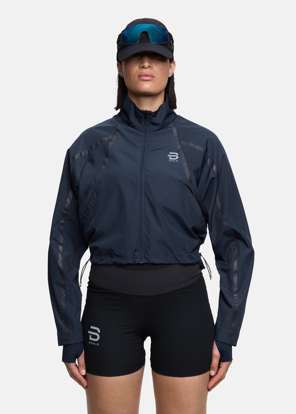 Jacket Attempt Wmn, Navy, M,  Löparkläder