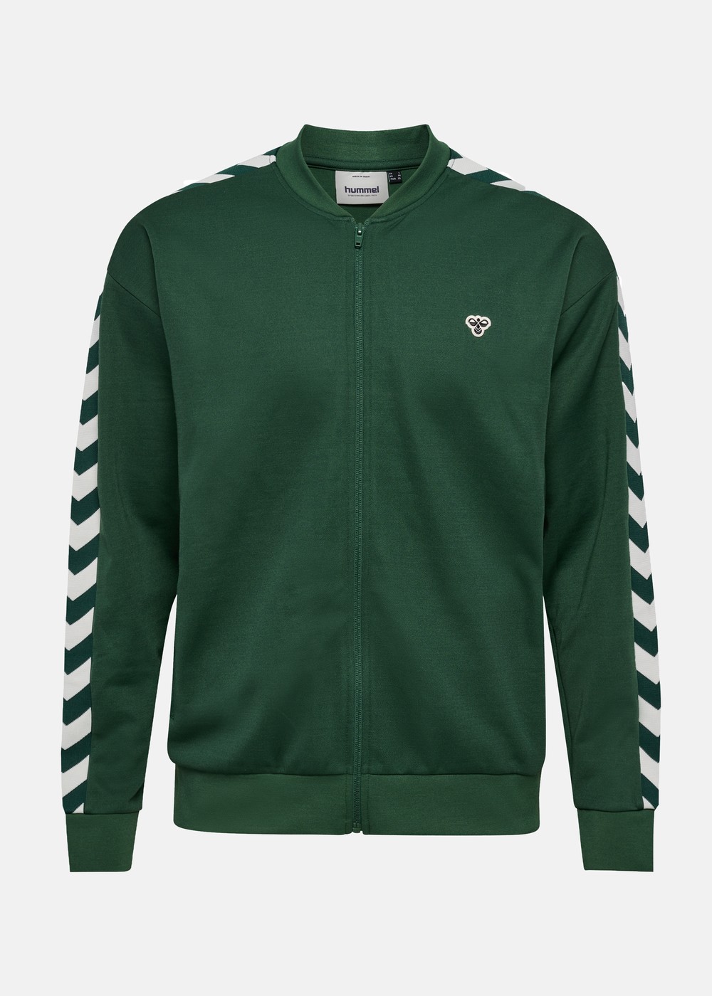 Hmlarchive Regular Poly Zip Ja, Dark Green, S,  Löparkläder