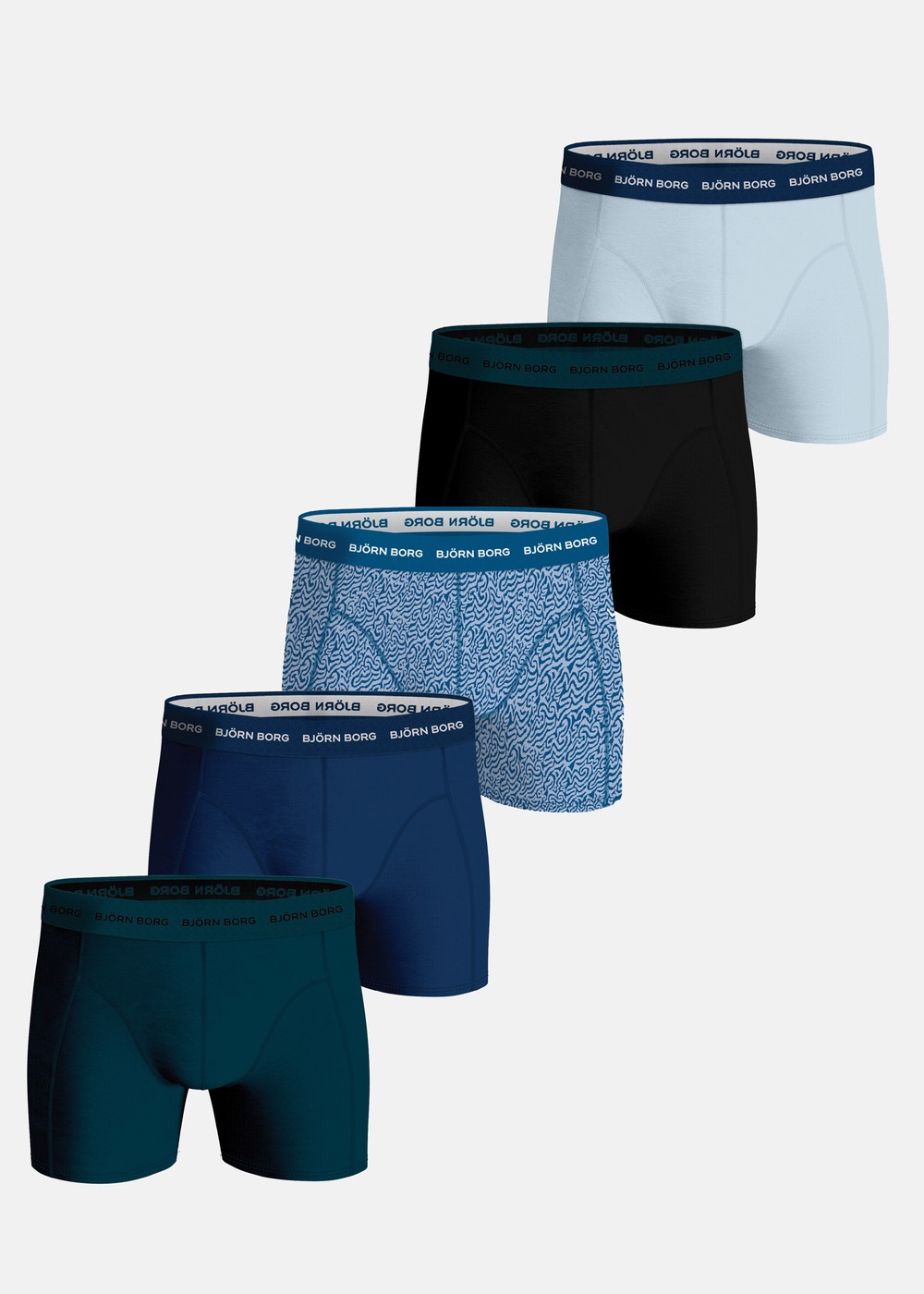 Cotton Stretch Boxer 5p, Multipack 3, Xs,  Kalsonger | Kläder//Dam//Piketröjor & Skjortor | Padelspecialisterna