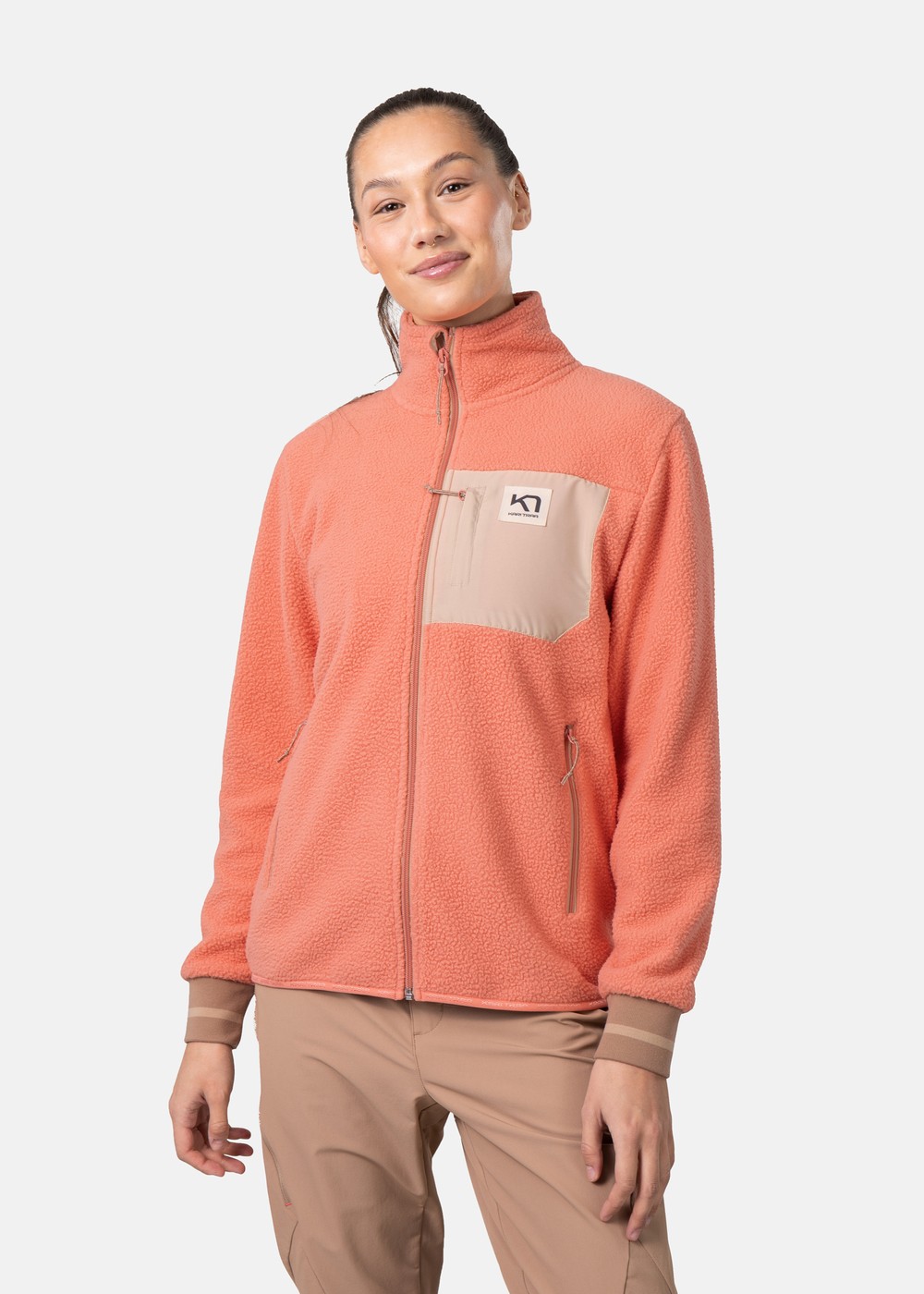 Rothe Midlayer, Peach Pink, M,  Vårjackor