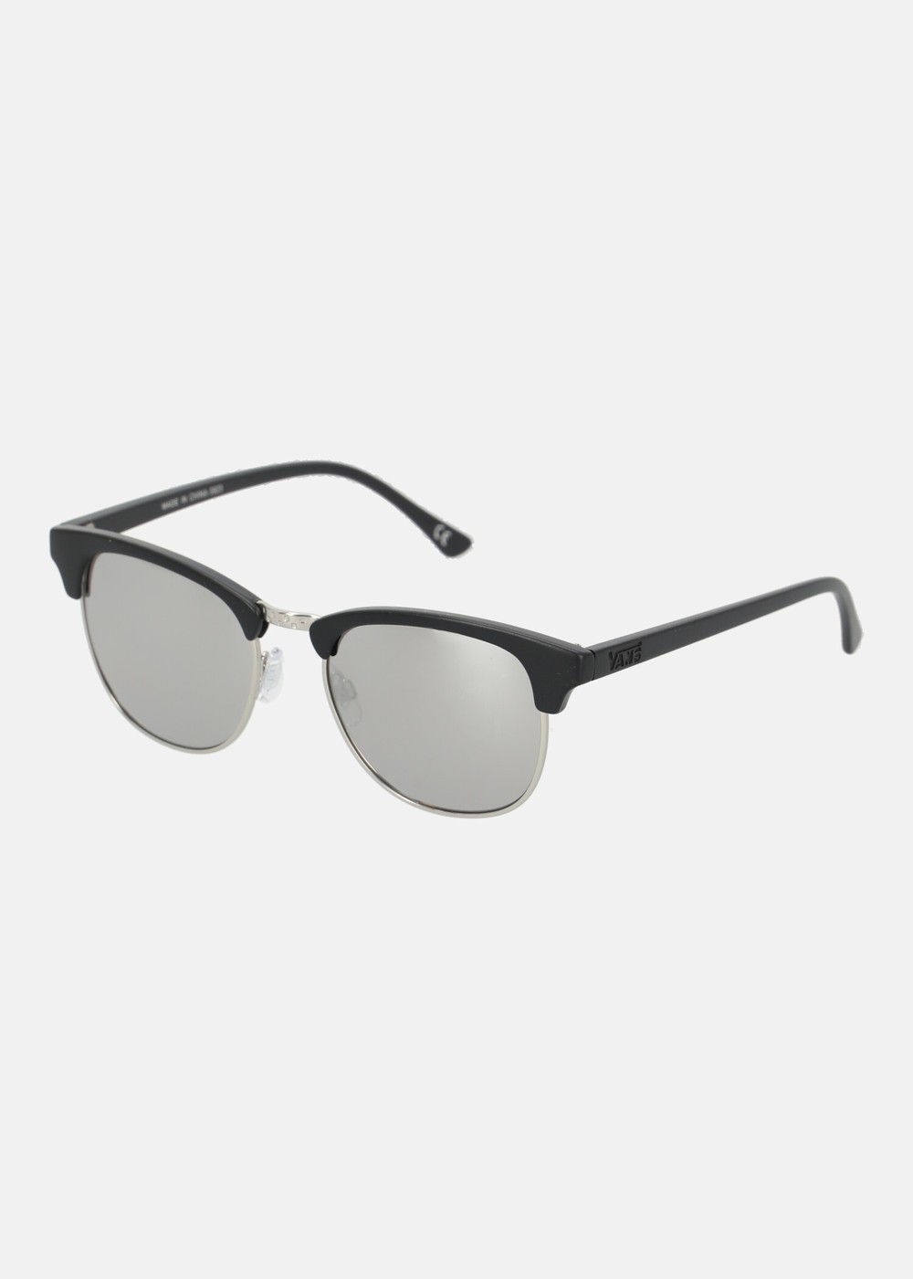 Mn Dunville Shades, Matte Black/Silver Mirror, Onesize,  Solglasögon