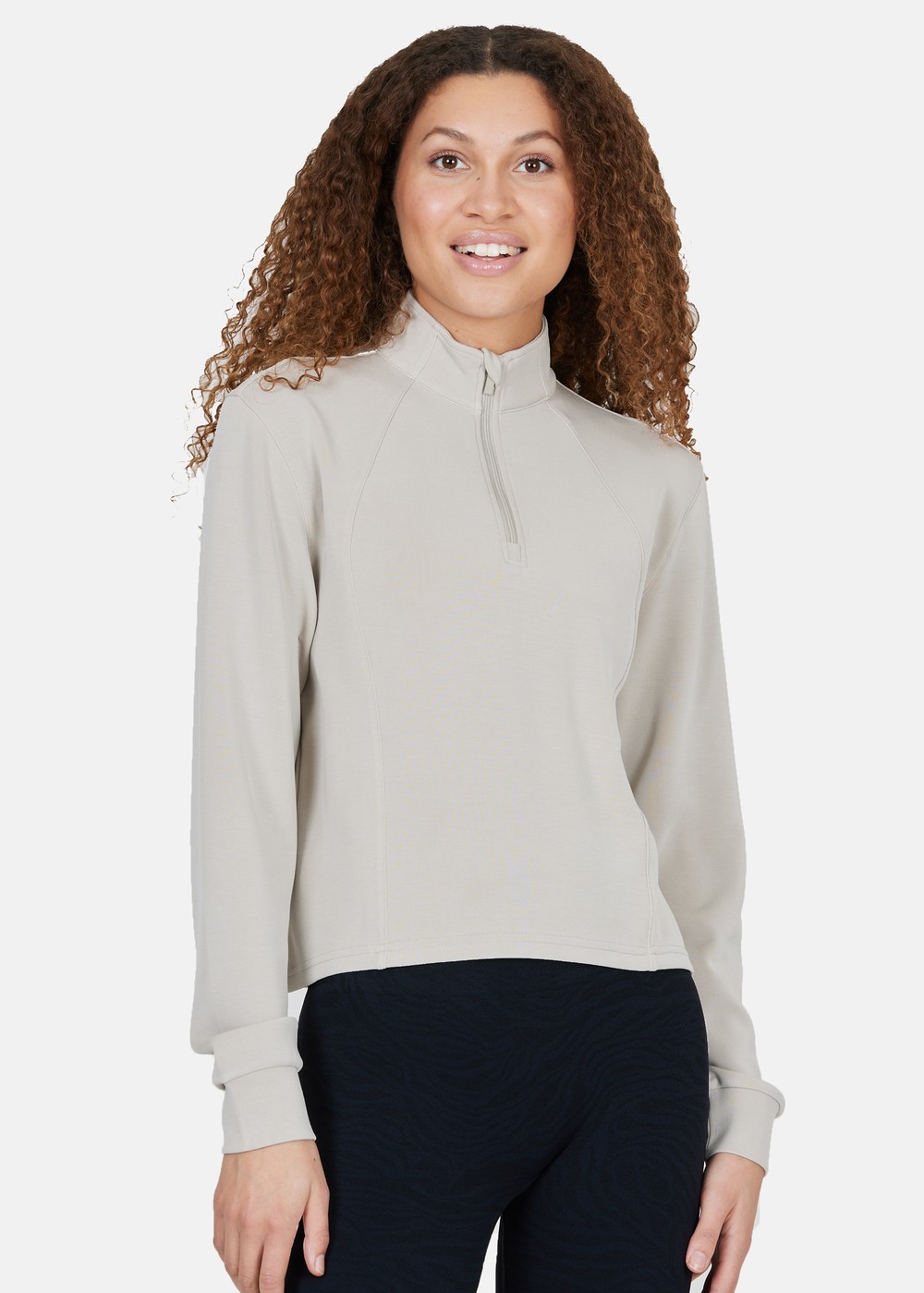 Ayanda W Midlayer, Dove, 42,  Sweatshirts