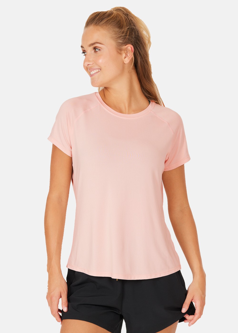 Gaina W S/S Tee, Sepia Rose, 46,  Tränings-T-Shirts