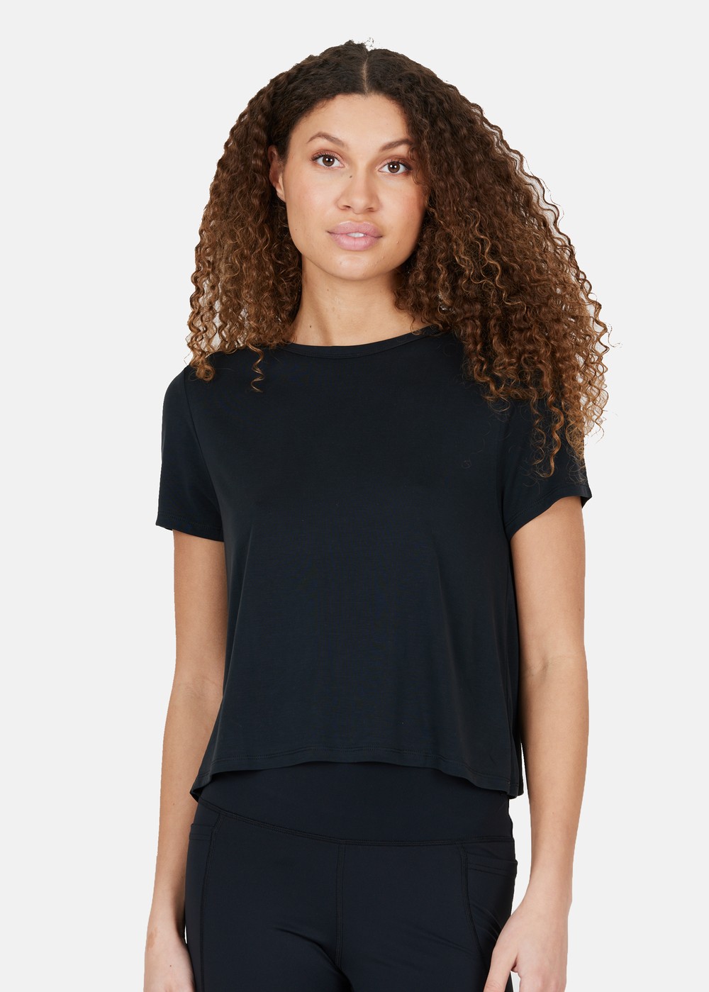 Sisith W S/S Tee, Black, 38,  T-Shirts Sisith W S/S Tee, Black, 38,  T-Shirts