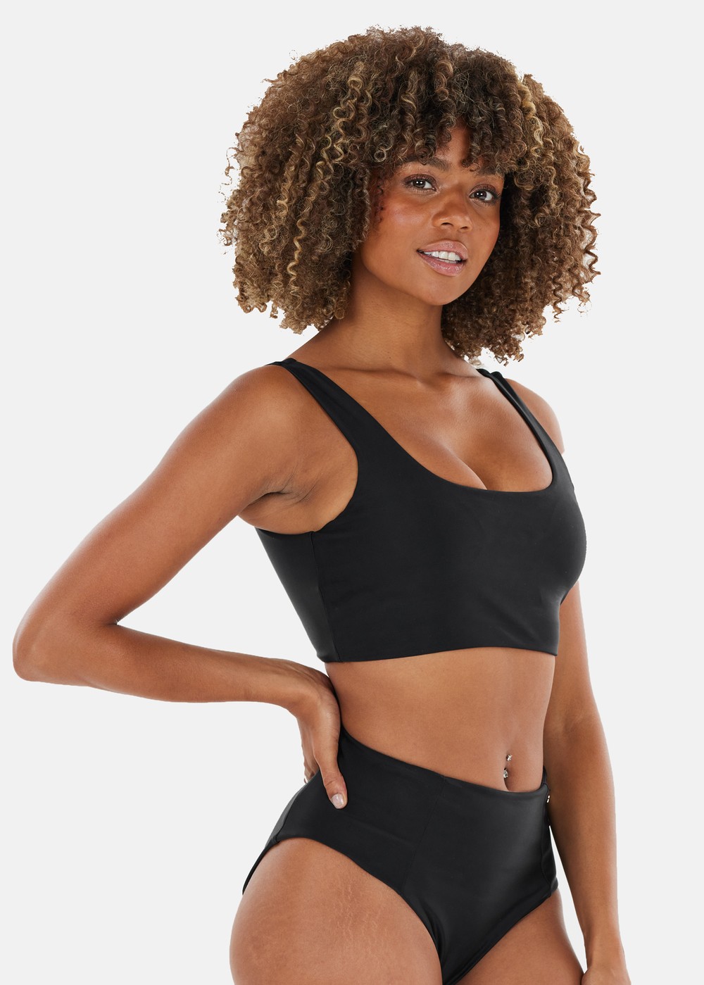 Bay W Bikini Top, Black, 40,  Badkläder