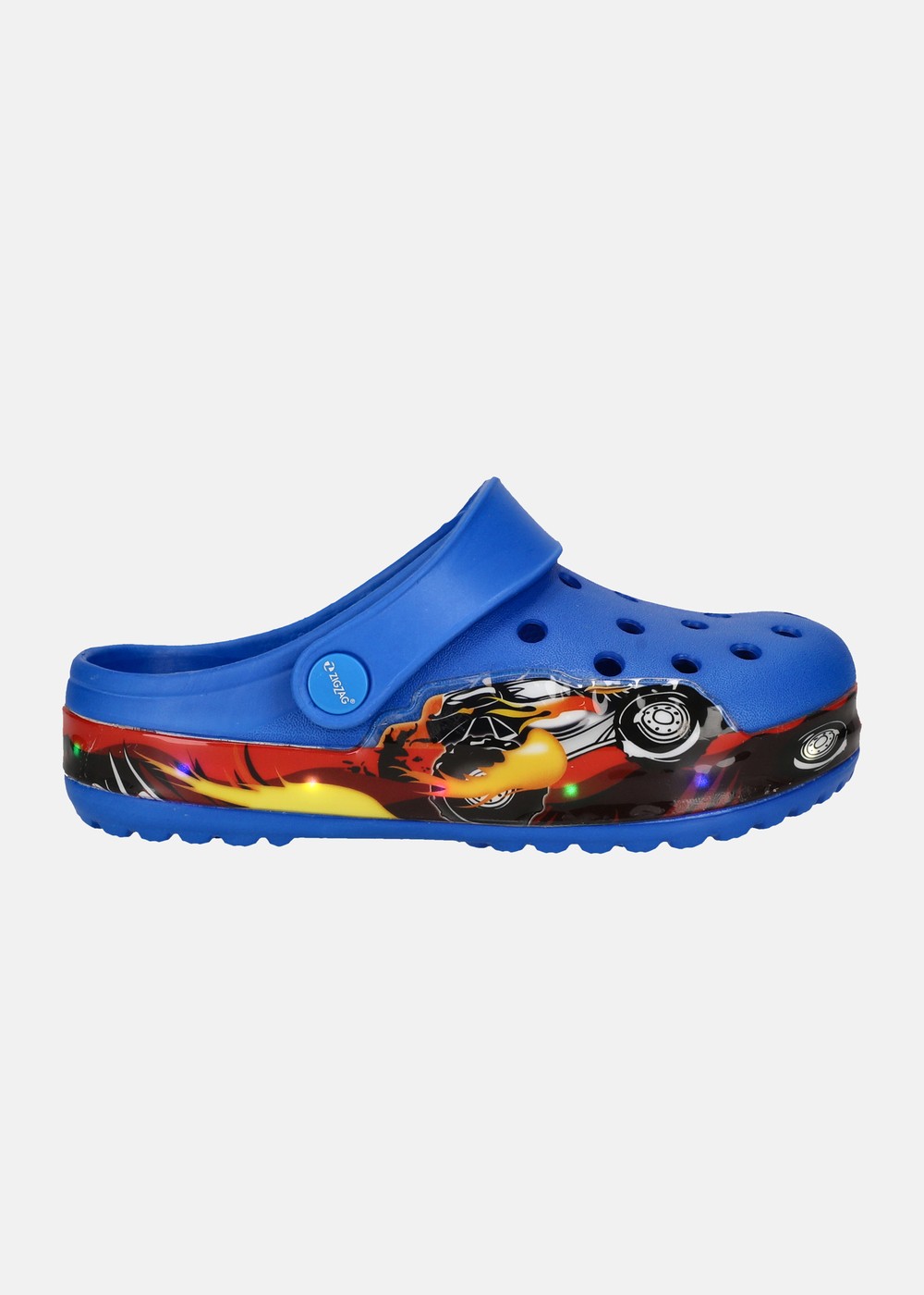 Burundi Closed Kids Sandal W/L, Strong Blue, 28,  Beachsandaler Burundi Closed Kids Sandal W/L, Strong Blue, 28,  Beachsandaler