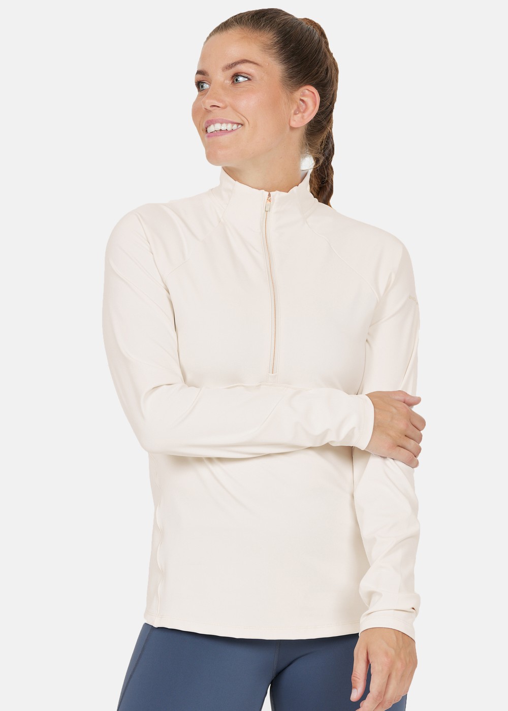 Lucile W Midlayer, White Sand, 44,  Sweatshirts | Kläder//T-Shirts//Herr | Padelspecialisterna