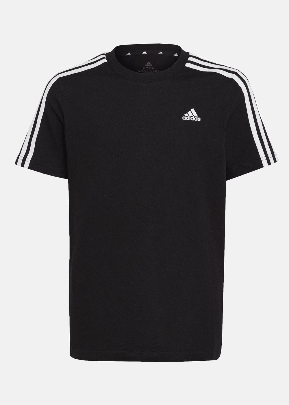 U 3s Tee, Black/White, 164,  T-Shirts