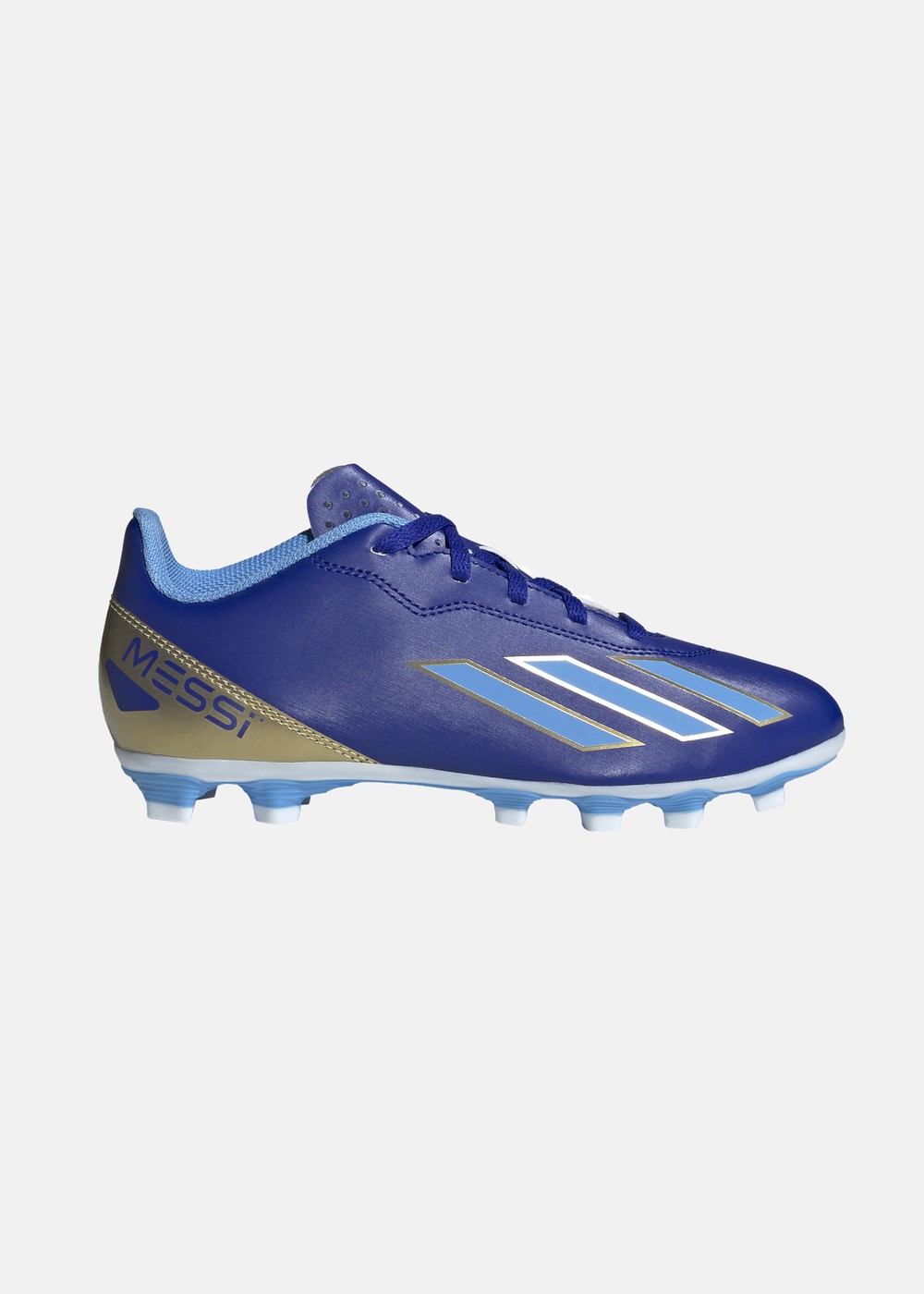 X Crazyfast Club Fxg J Messi, Lucblu/Blubrs/Ftwwht, 38 2/3