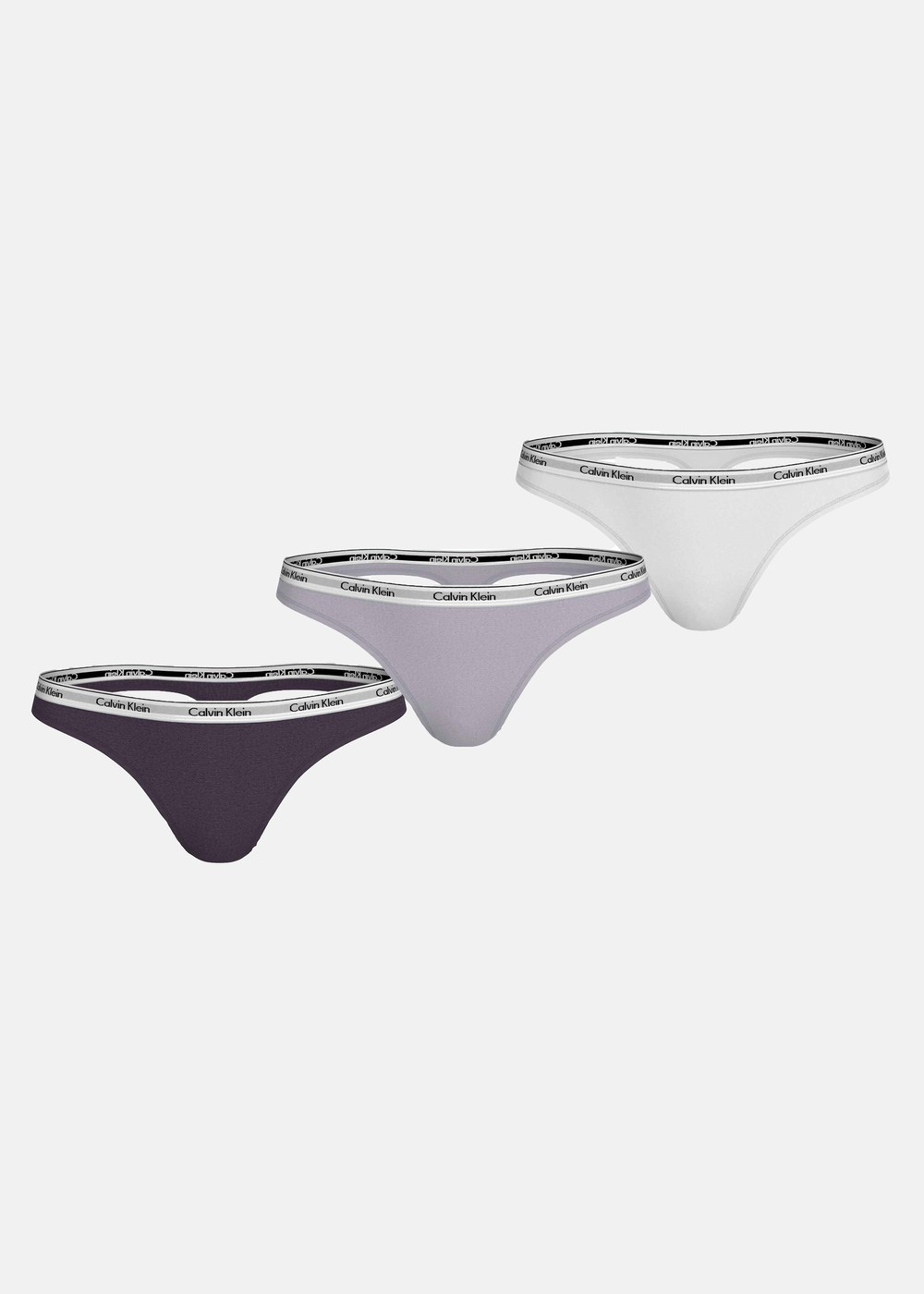 Thong 3pk, Nightshade/Lilac Sugar/White, M,  Trosor Thong 3pk, Nightshade/Lilac Sugar/White, M,  Trosor