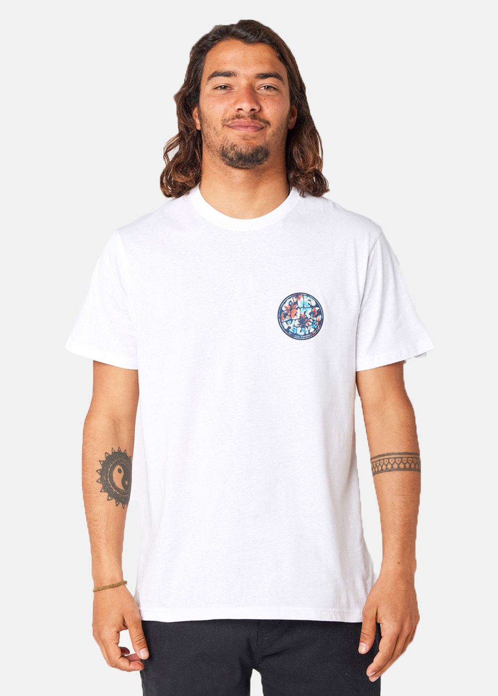 Passage Tee, White, Xl,  T-Shirts