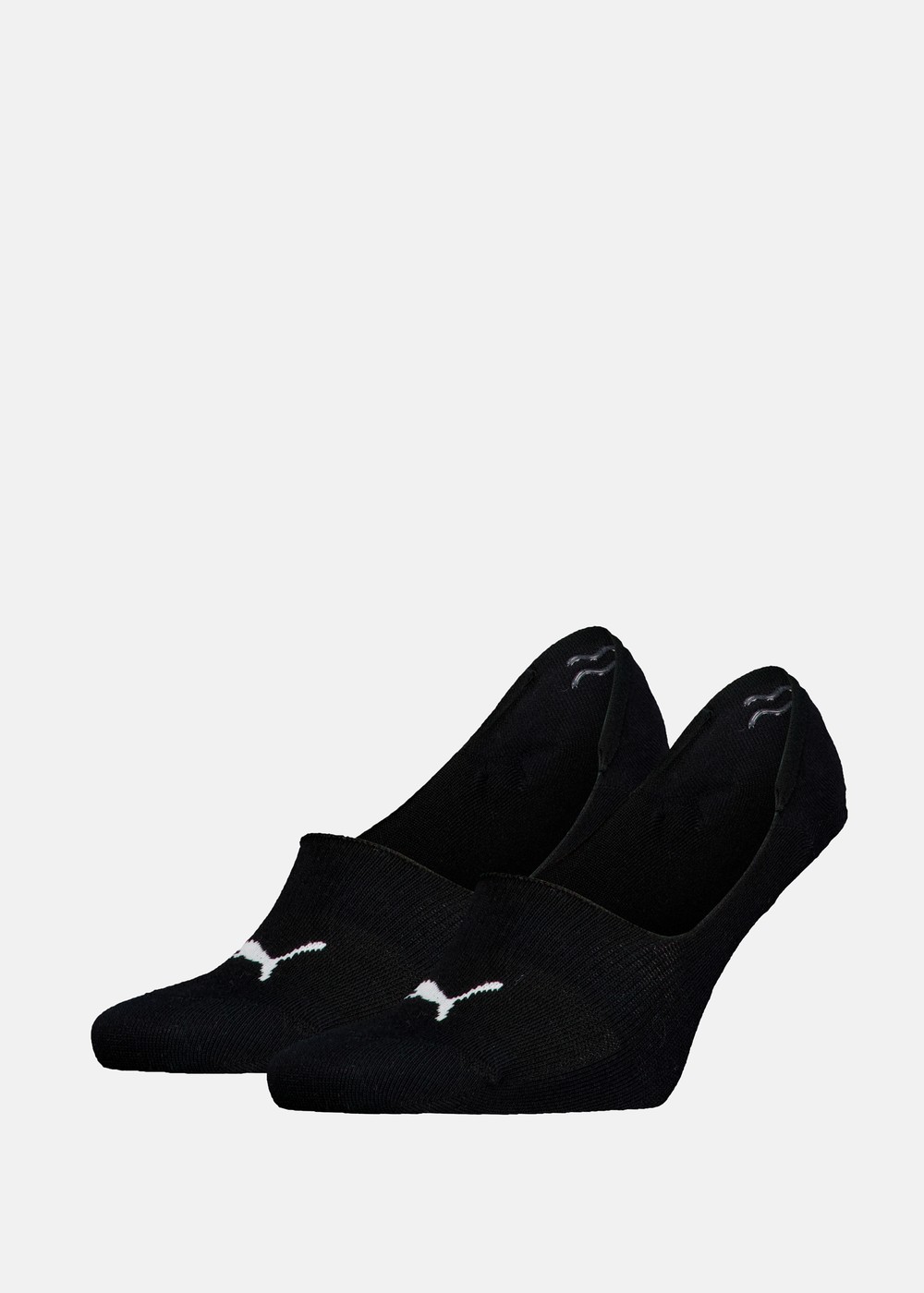 Puma Footie 2p Unisex, Black, 35-38,  Bomullsstrumpor